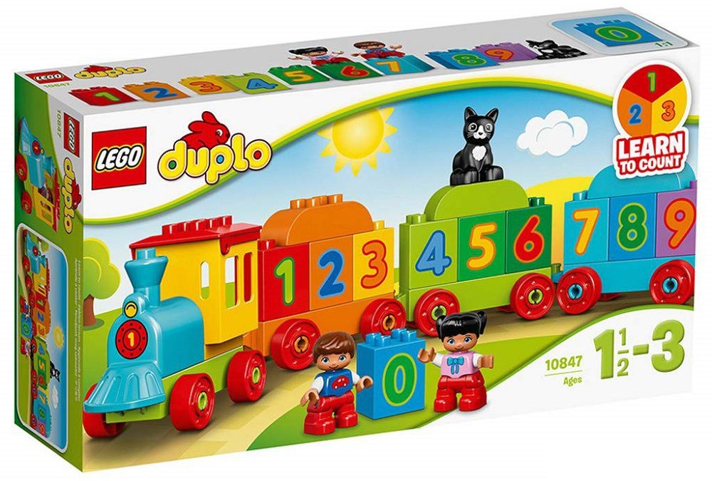 lego duplo first number train