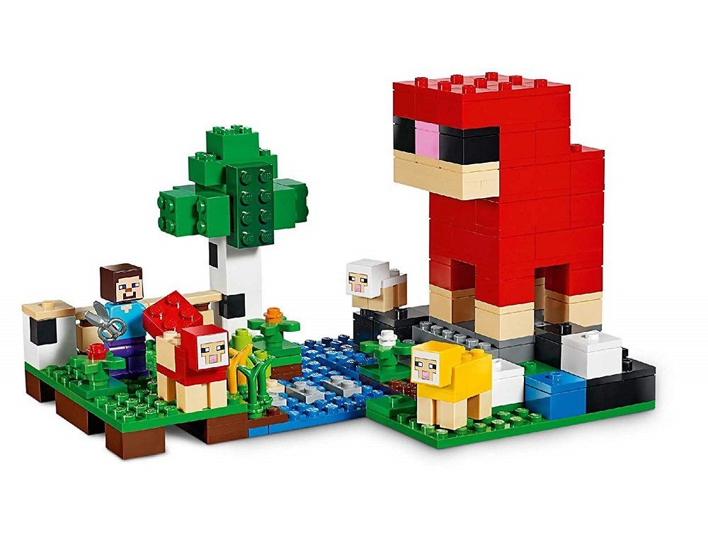 minecraft lego sheep