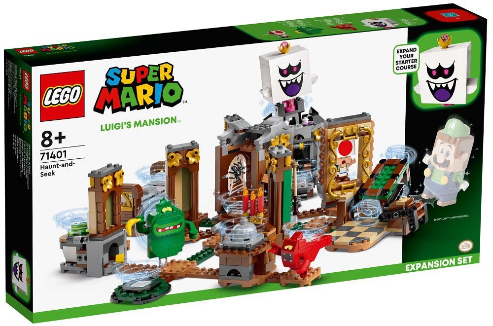 luigis mansion lego