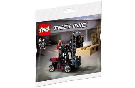 Lego Polybag 30655 Forklift with Pallet