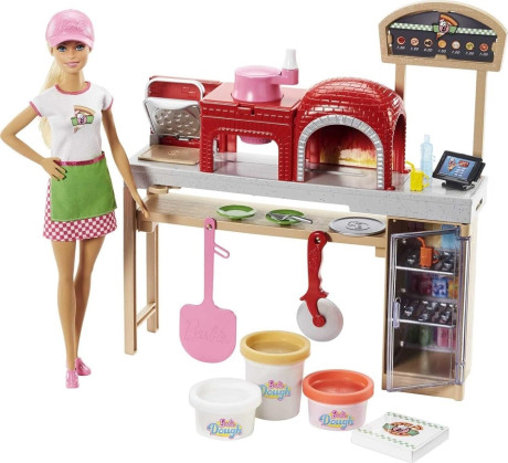 Barbie Pizza Chef Playset-1