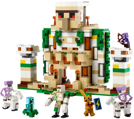 Lego Minecraft 21250 The Iron Golem Fortress-1