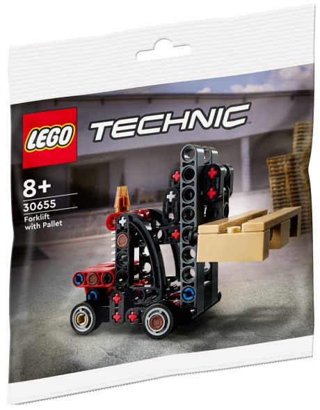 Lego Polybag 30655 Forklift with Pallet