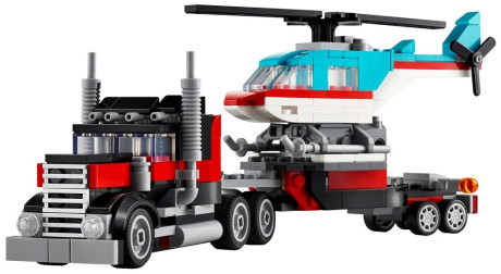 Lego Creator 31146 Flatbed Truck with Helicopter-1