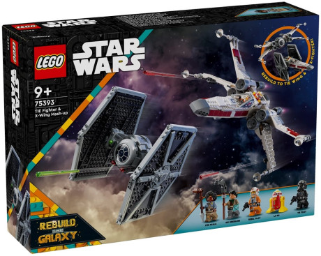 Lego Star Wars 75393 TIE Fighter and X-Wing Mash-up