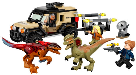 Lego Jurassic World 76951 Pyroraptor & Dilophosaurus Transport-1