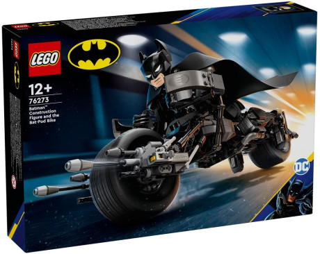 Lego DC Super Heroes 76273 Batman Construction Figure and the Bat-Pod Bike